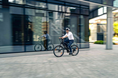 E-Bike fahren zur Arbeit ohne ÖPNV