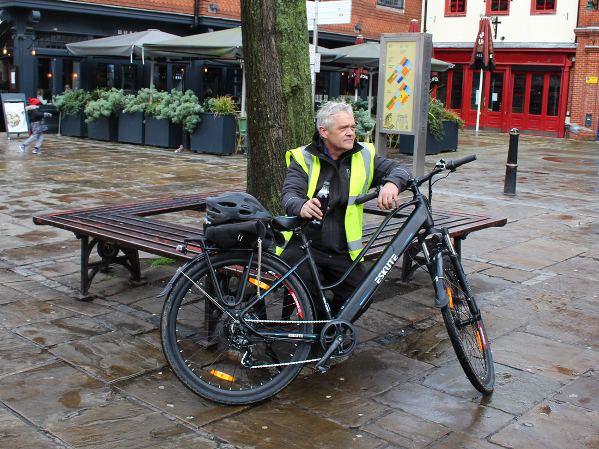 Fahrradtour mit Eskute Wayfarer City E-Bike