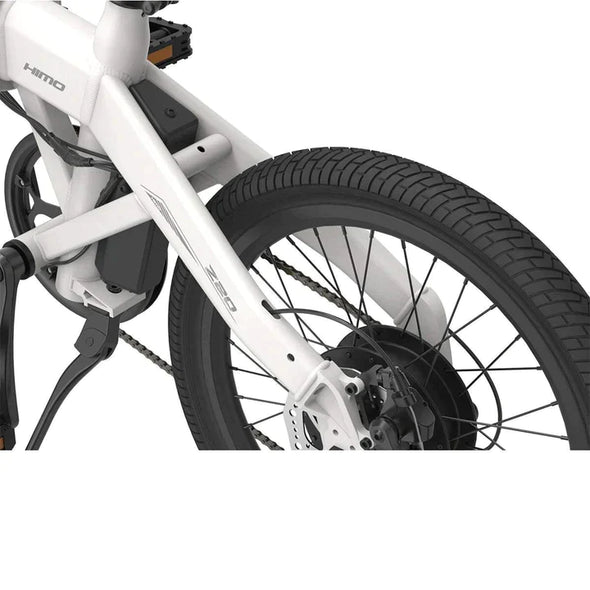 Weiß 20 Zoll E-Bike Klapprad 250W 360Wh Akku 80km Reichweite