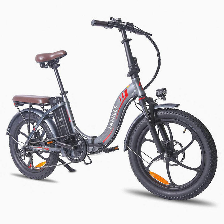 Schwarz 20 Zoll E-Bike Klapprad Fatbike 250W 650Wh Akku 150km Reichweite