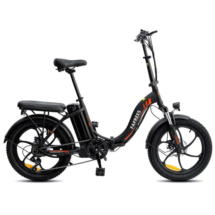 Schwarz 20 Zoll E-Bike Klapprad Fatbike Mountainbike 250W 580Wh Akku 130km Reichweite