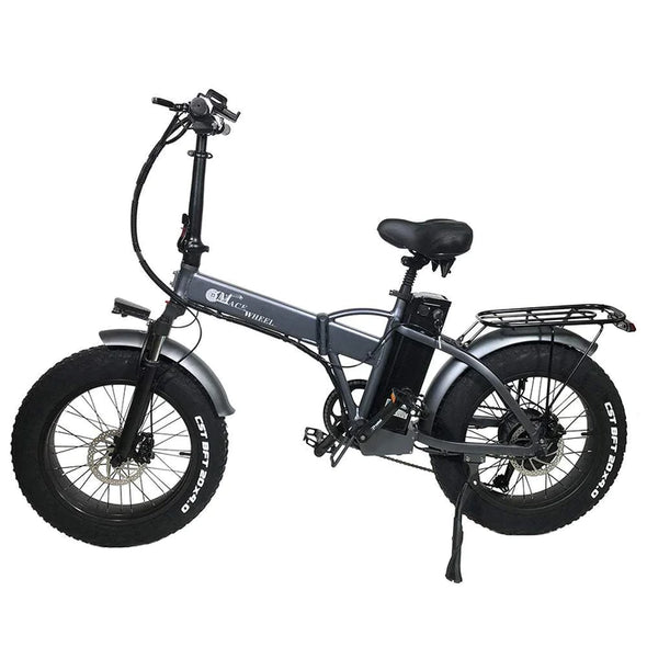 Schwarz 20 Zoll E-Bike Klapprad Fatbike Mountainbike 750W 720Wh Akku 100km Reichweite