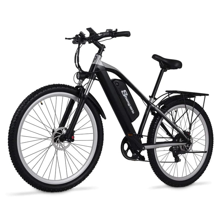 Schwarz 29 Zoll E-Bike Mountainbike 500W 820Wh Akku 90km Reichweite